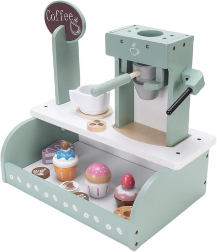 Koffiezetapparaat Speelgoed - Keuken Speelgoed - Rollenspel - Duurzame Constructie - 33 x 21 x 12 cm
