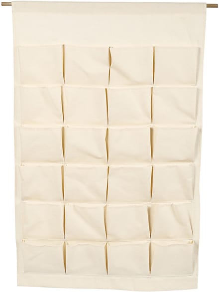 CC Hanging Organiser, H: 93 cm, W: 60 cm, light natural, 1 pc