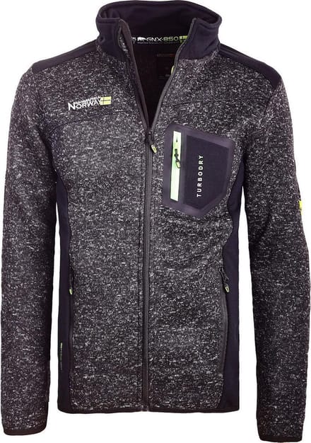Geographical Norway Fleece Vest Zwart Urval - S