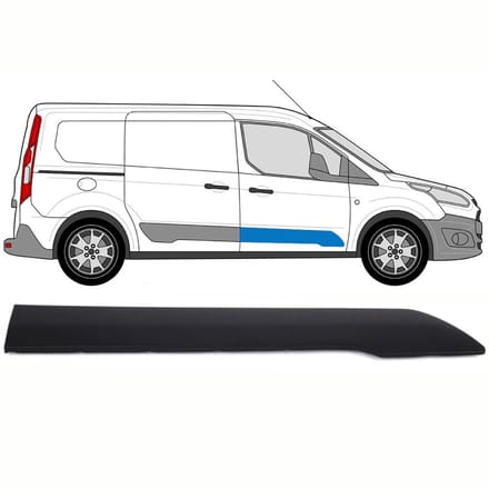 Voordeur sierlijst voor Ford Transit Connect 2013-2022 / Rechts