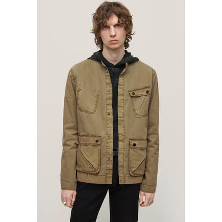 John Varvatos Dom M65 Jacket-inspired M Olive Größe: 52 | Militärjacken Outlet | Herren | Grün