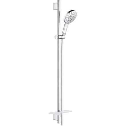 GROHE Rainshower SmartActive 130 Douchestangset - 90 cm - met zeepschaal - chroom - 26548000