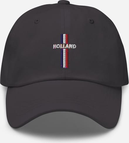 Holland Pet / Cap - Donkergrijs