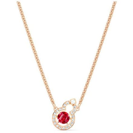 Collier Swarovski Full Blessing Hulu Collier unisexe Rouge 5539897 Box (Random Color) beige