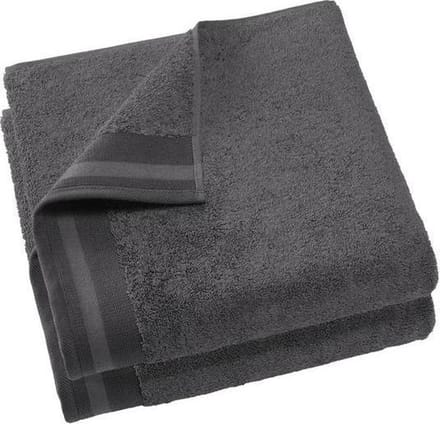 De Witte Lietaer handdoek Excellence 50x100 dark grey
