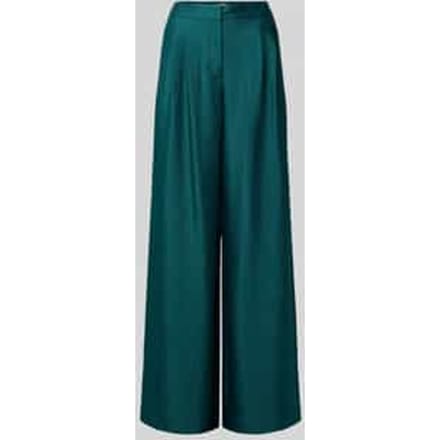 Stoffen broek met achterzak