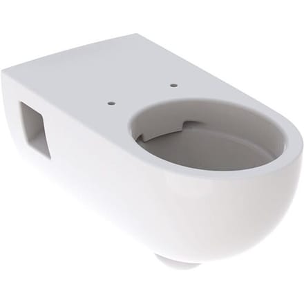 Geberit Renova Comfort wall-hung WC low-flush, partially closed form 500.693.01.1