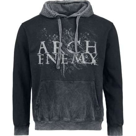 Arch Enemy Trui met capuchon - MMXX - S tot XL - voor Mannen - grijs