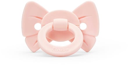 Elodie Binky Bow Newborn Misty Pink