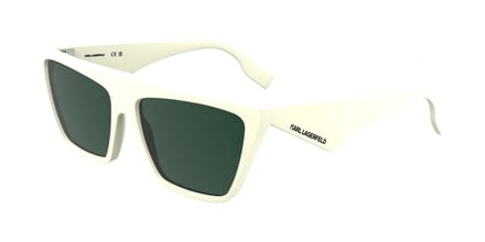 Karl Lagerfeld KL6186S White 60/15/145 UNISEX Zonnebrillen
