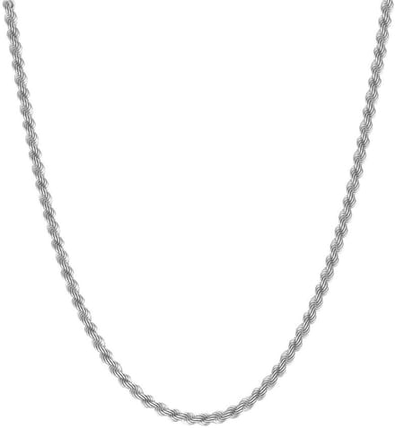 STEEL & BARNETT - Ketting Heren - Helix - Zilver - Verstelbaar