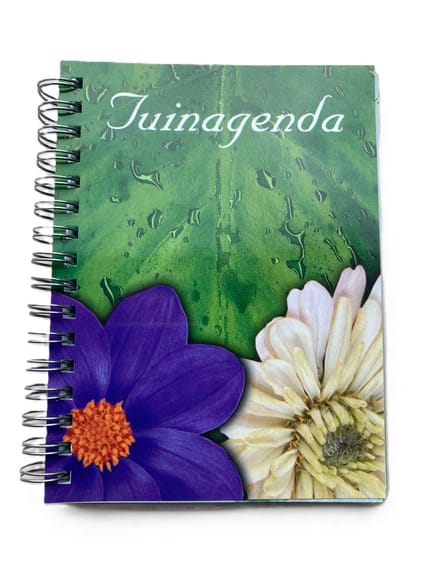 Tuinagenda met ringband - 11 x 15 cm - 120 pagina's
