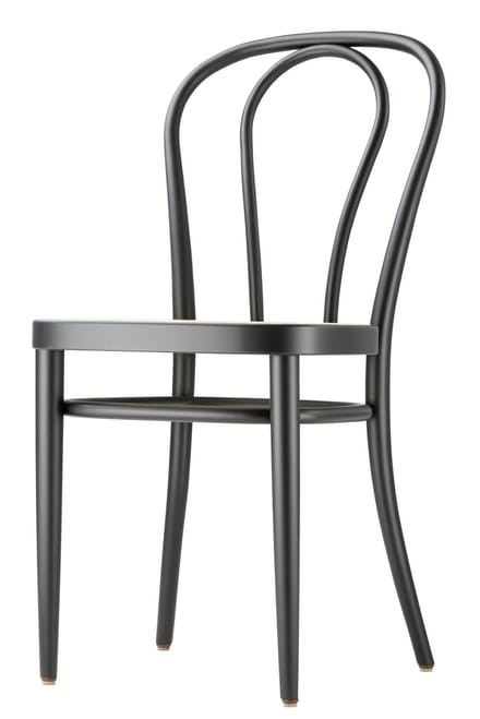 Thonet 218 Bentwood Stoel - Beuken zwart (TP 29) gebeitst