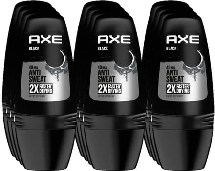 AXE Deo Roller Black - Voordeelverpakking 12 x 50 ml