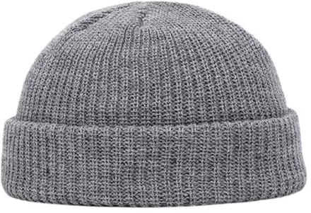 *** Winter Muts - Trawler Muts - Skull Cap - One Size - Grijs van Heble® ***