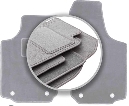 Automatten asgrijs voor: Opel Tigra B TwinTop, cabrio (2003-2008)