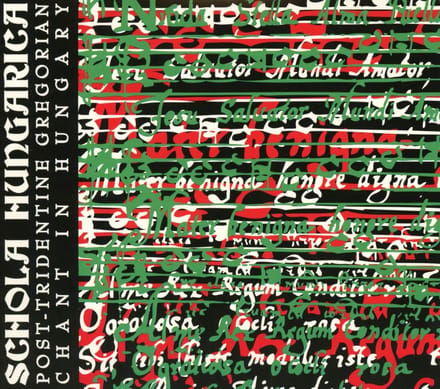 Schola Hungarica & Dobszay & Feher - Post-Tridentine Gregorian Chant In Hungary (CD)