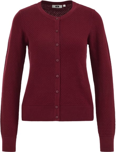 WE Fashion Dames gebreid vest met structuur