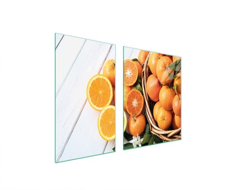 TMK ArtDeko - Snijplank - Glas - 100x52 cm - Ovaal