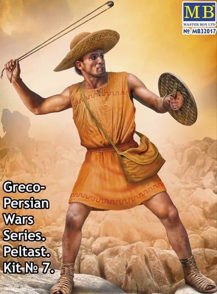 Master Box Modelbouwpakket Militaire voertuigen - 32017 Peltast - Greco-Persian Wars Series Plastic - 1:32 - Modelbouw
