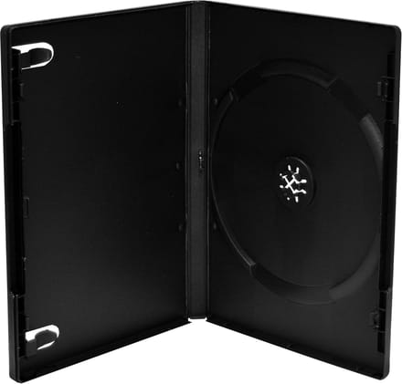 DVD-lege box Box11-M (50-pack) zwart