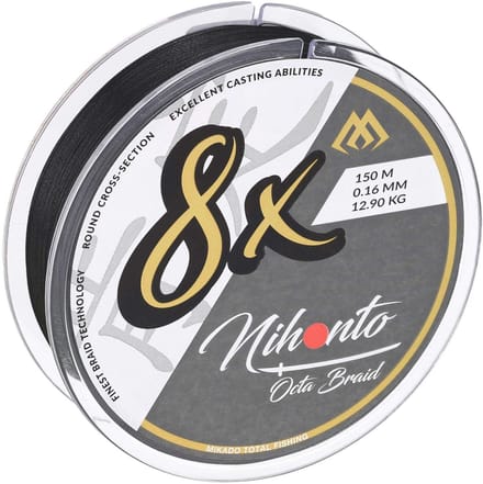 Mikado Nihonto Octa Braid 0,06M 150m Kope 8-Strengs Vislijn