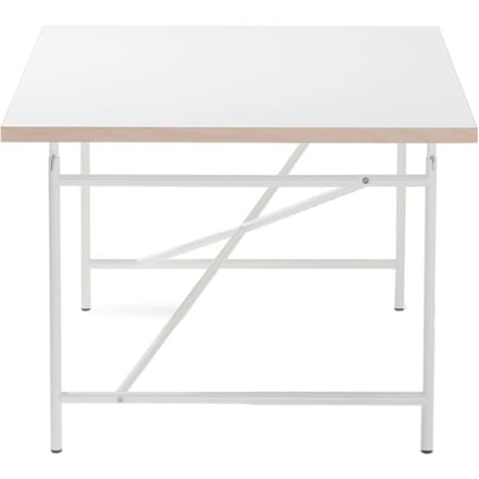 Richard Lampert Eiermann kinderbureau - melamine wit/eiken rand - Tafelblad150 x 75 cm