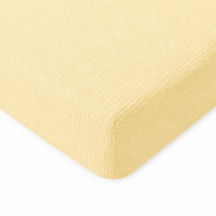 Decoware Mousseline Hoeslaken - Microvezel - Creme - 90x200 cm