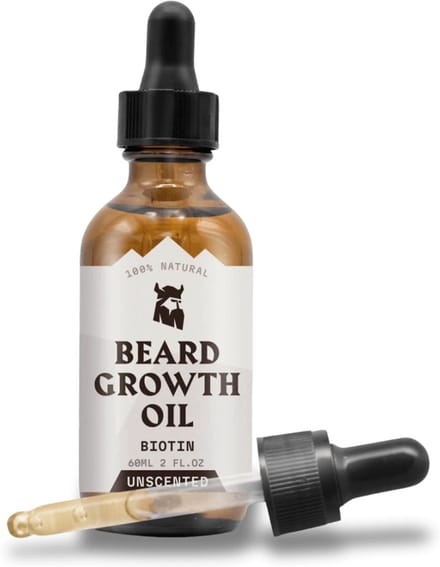 Striking Viking Baardolie met Biotine voor Mannen - Geurloos - 60 ml