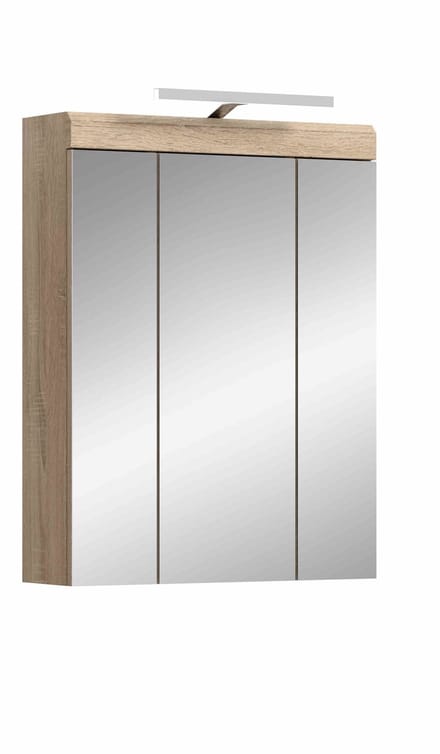 Lambada spiegelkast inclusief verlichting wit NB - 37x60x79cm