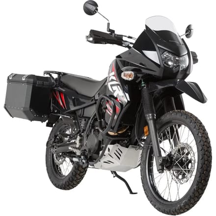 Motorfiets zijbaksteun Sw-Motech Evo. Renforcé. Kawasaki Klr650 (08-)