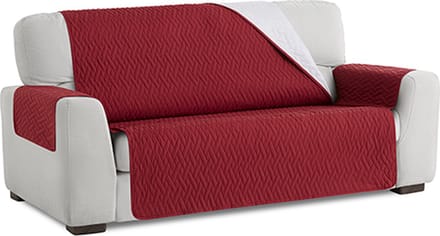 Waterproof bankbeschermer - urine bestendig - 110cm breed - Rood
