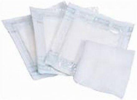 30 steriele gaasjes – 20x20 gevouwen 10x10 cm