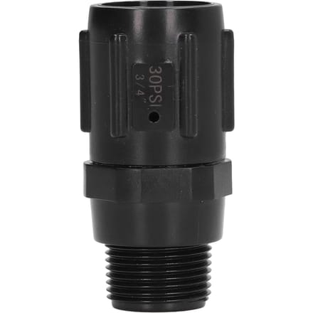 Druppelirrigatiedrukregelaar G3/4-draads waterverdeler met lage doorstroming voor boerderijen black