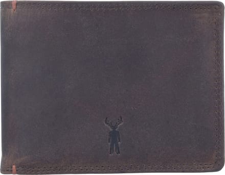 Jack Kinsky Colombo 202 Leren Portemonnee 12 cm - Jongens - Horizontaal - mokka