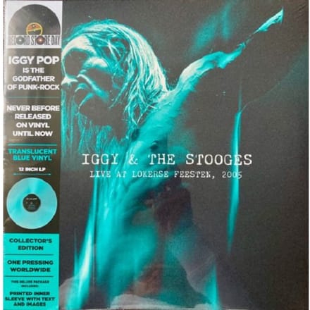 Iggy Pop - Live At Lokerse Feesten (RSD 2024 Turquoise LP)