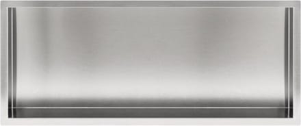 RVS Inbouwnis 30x90x7cm - Inbouwnis badkamer en Douche