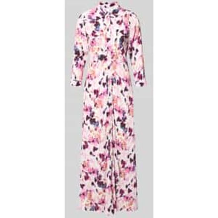 Overhemdjurk van viscose met knoopsluiting model 'SAVANNA'