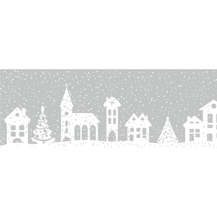 Raamband "Kerstdorp"