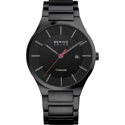 Bering - 15239-722 - Polshorloge - Heren - Solar - Titanium