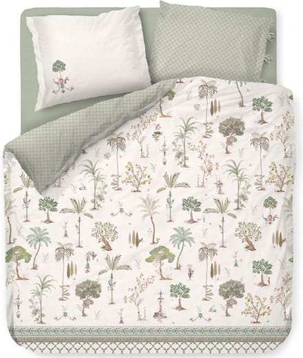 Pip Studio Giardini di Frutta dekbedovertrek - Tweepersoons - 200x200/220 - Wit