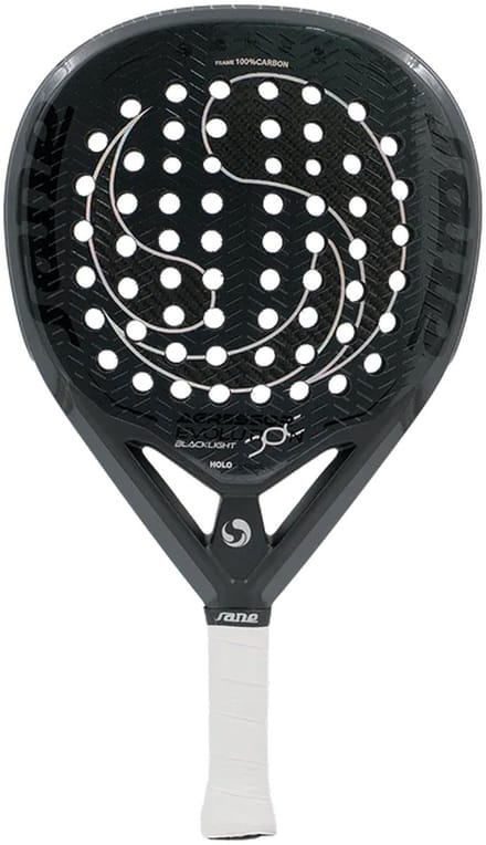 Paddle racket Sane Padel Agressor Blacklight