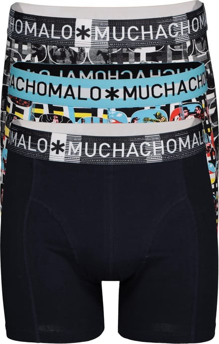 Muchachomalo boxershorts 3-pack - Color Television -  Maat: M