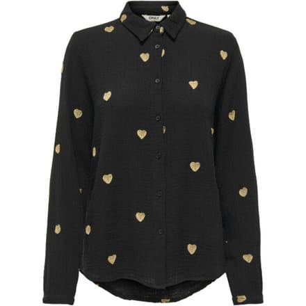 ONLY - ONLNOELLA-MIA L/S KISS SHIRT WVN CS - Meisjes - Blouses
