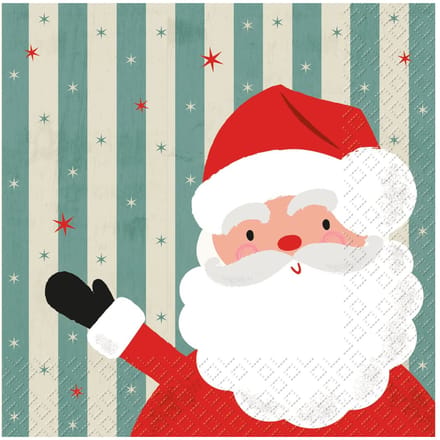 Servet "Santa Rudolf" - 5 stuks