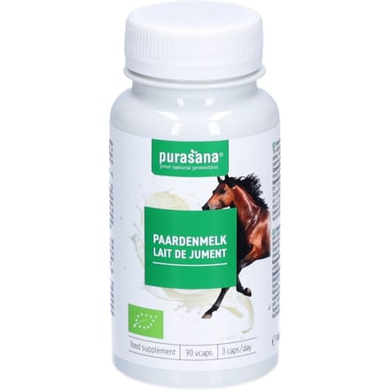 Purasana Paardenmelk Bio 90 Capsules
