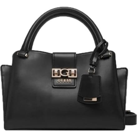 GUESS handtas schoudertas Jane Satchel Black zwart