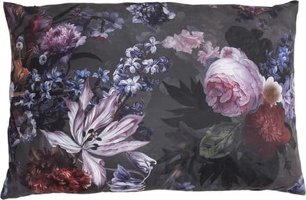 Clayre & Eef Sierkussen 60x40 cm Groen Synthetisch Bloemen