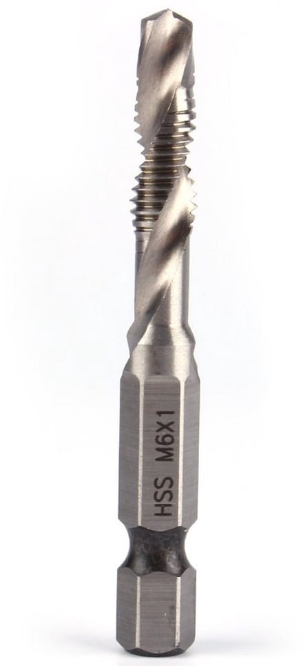 Dailygoods- Tapboor Hss - Boorset M6 - Boorstandaard - Boorstatief