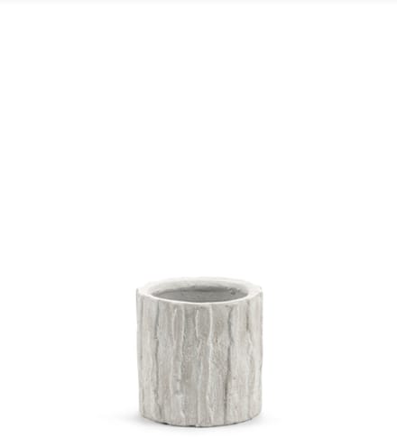 Serax Bloempot Ribbel Wit-Off White D 20 cm H 20 cm